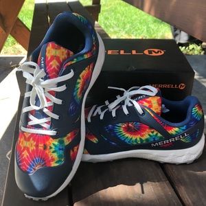 Merrell big kid’s altalight tie dye sneaker